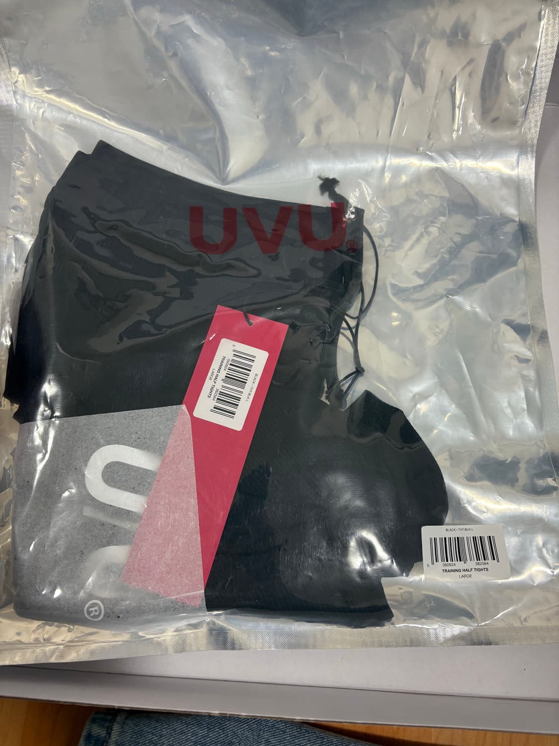 UVU / 하프 타이즈 1.0  블랙 Half Tights  상품이미지2