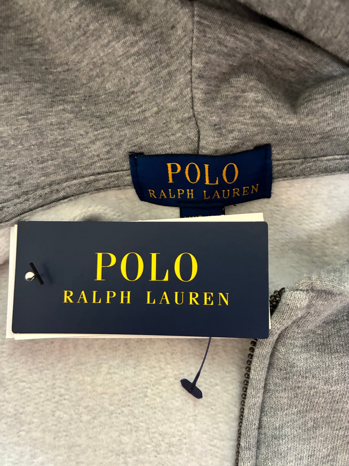 폴로 코튼 블렌드 플리스 후드집업 상품이미지2