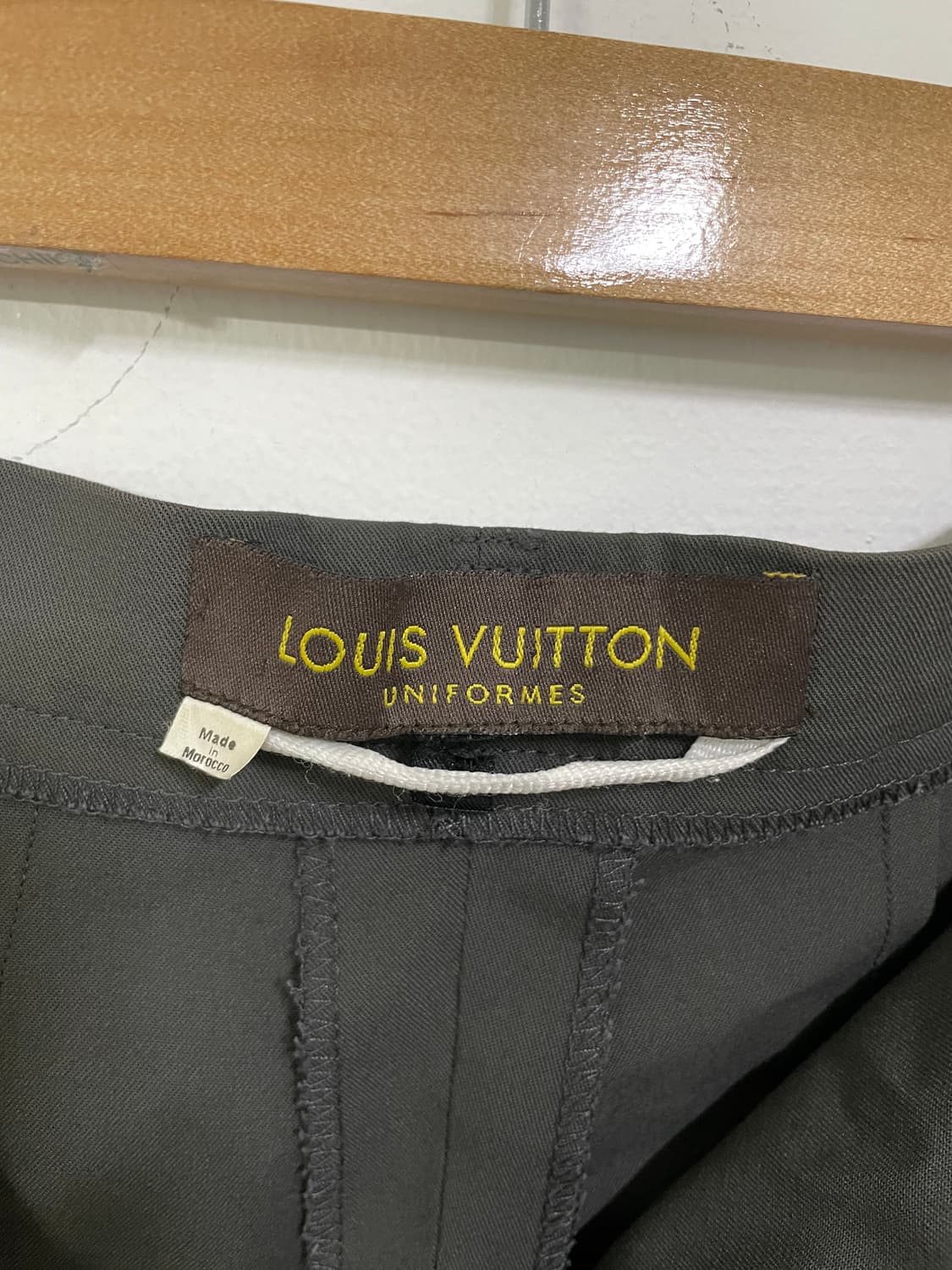 루이비통 유니폼 와이드 슬랙스 상품이미지5