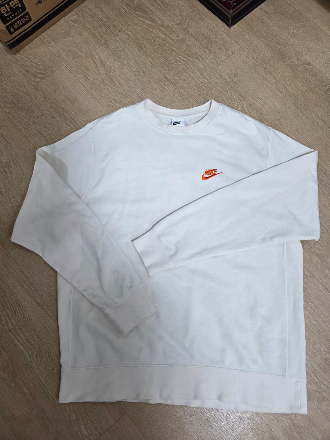 나이키 NSW 프렌치 테리 크루넥 맨투맨 L 상품이미지5
