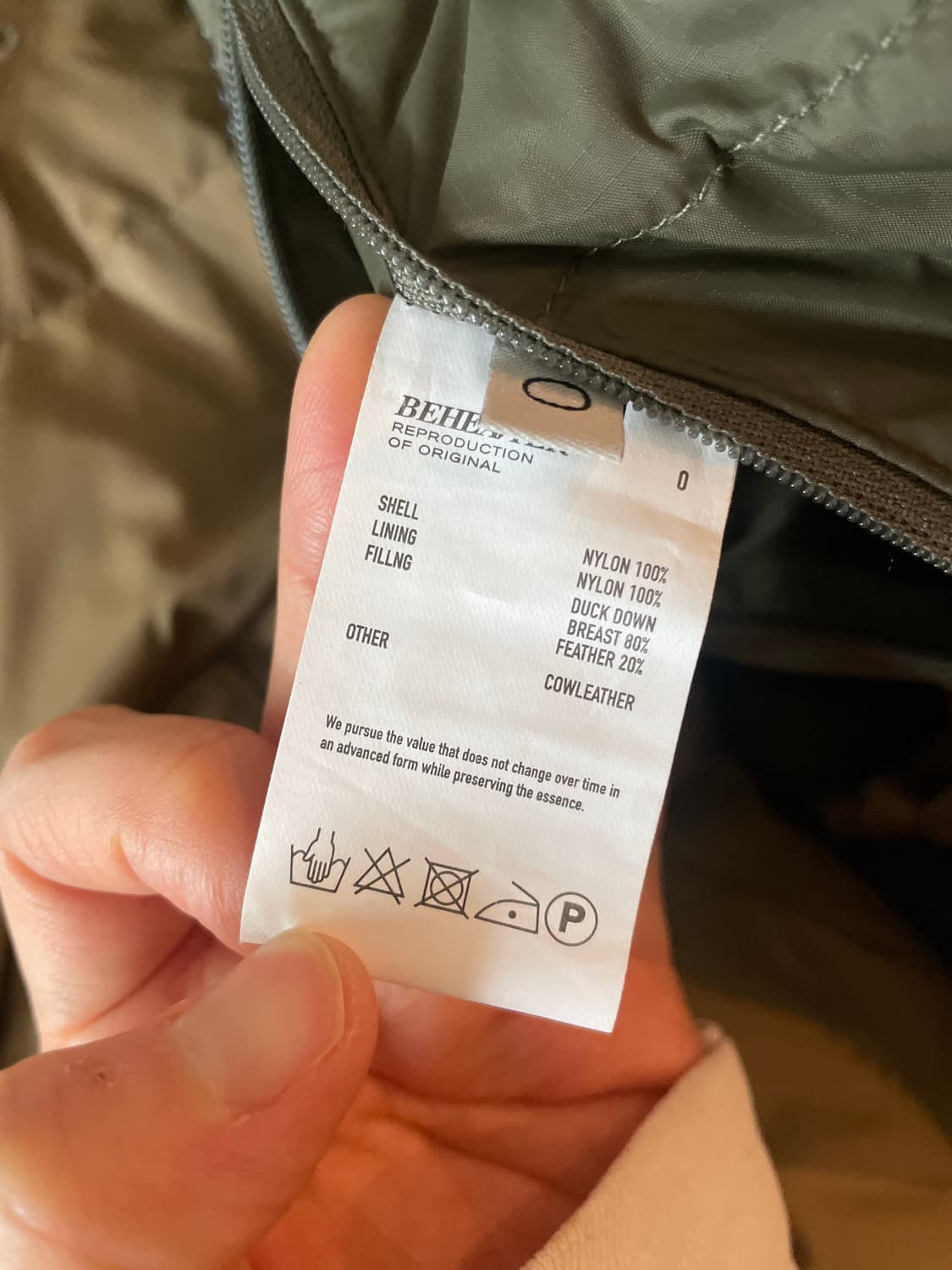 비헤비어 24FW 덕다운파카 상품이미지3