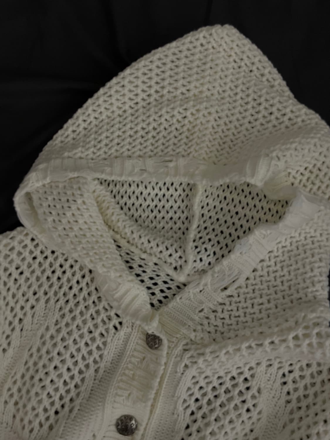 떠그클럽 네트 후드 니트 상품이미지4