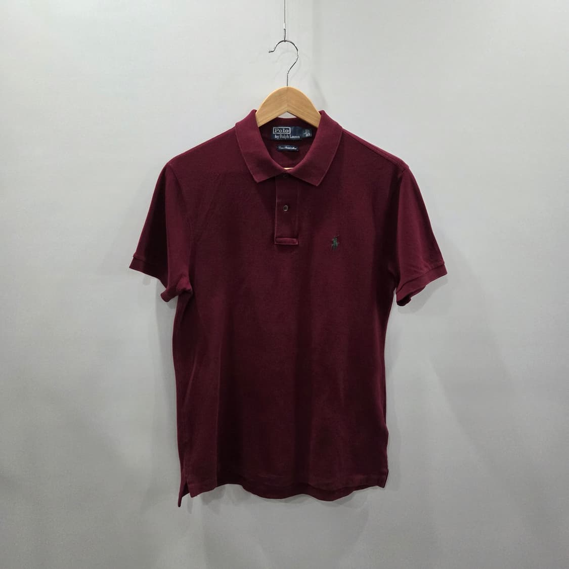 폴로랄프로렌 피케 카라 반팔티 버건디 L 상품이미지1