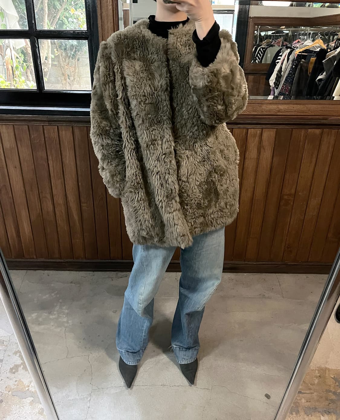 ROFE middle faux fur 상품이미지4
