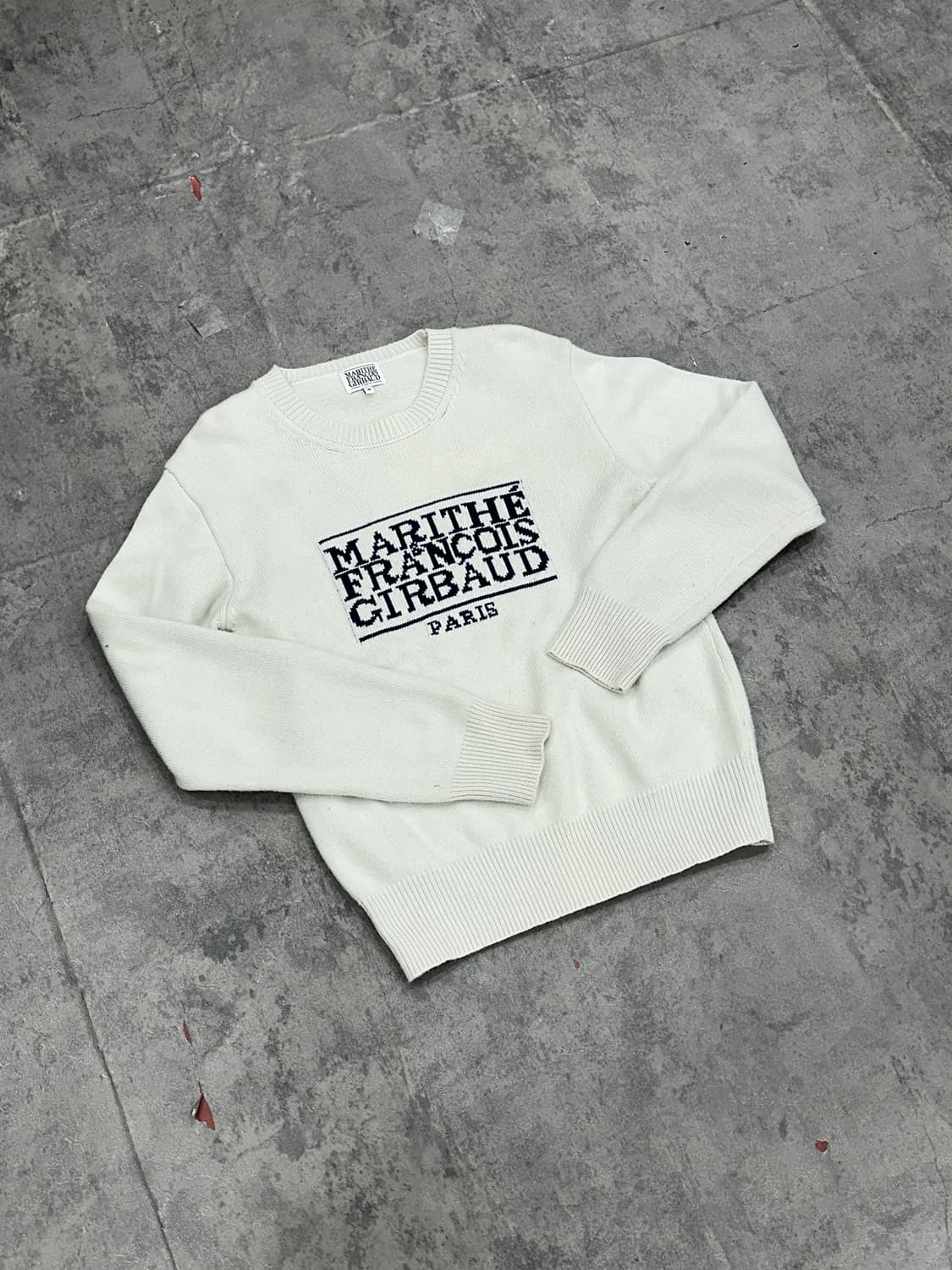 마리떼 프랑소와 저버 빅로고 니트  상품이미지1