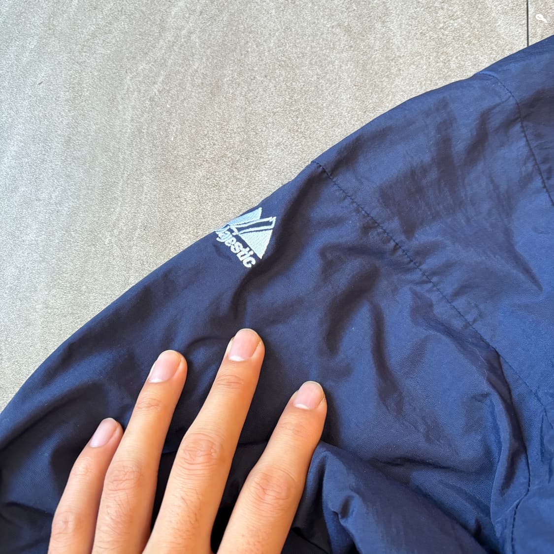 마제스틱 정품 보스턴 네이비 자켓 상품이미지6