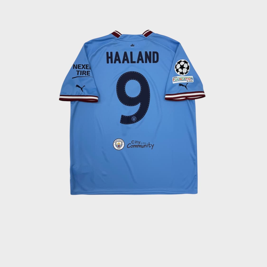 22-23 맨체스터 시티 홈 No.9 엘링 홀란 상품이미지2