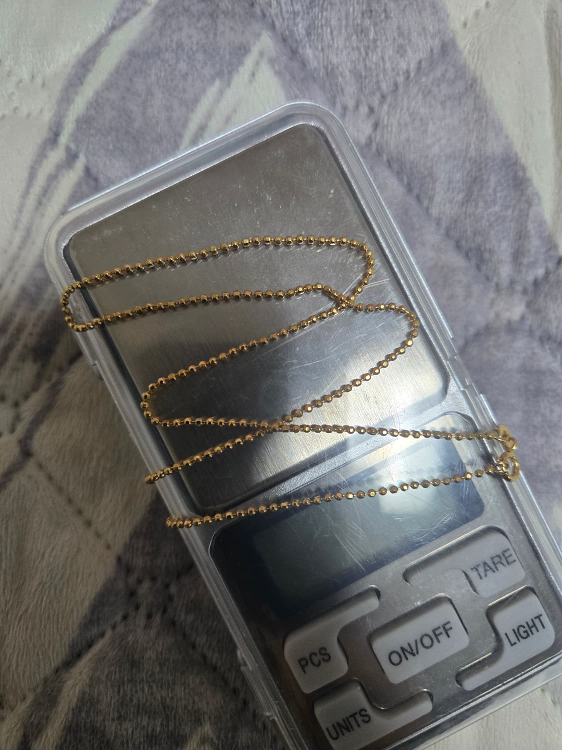 18k 볼 목걸이 41,5센티 상품이미지4