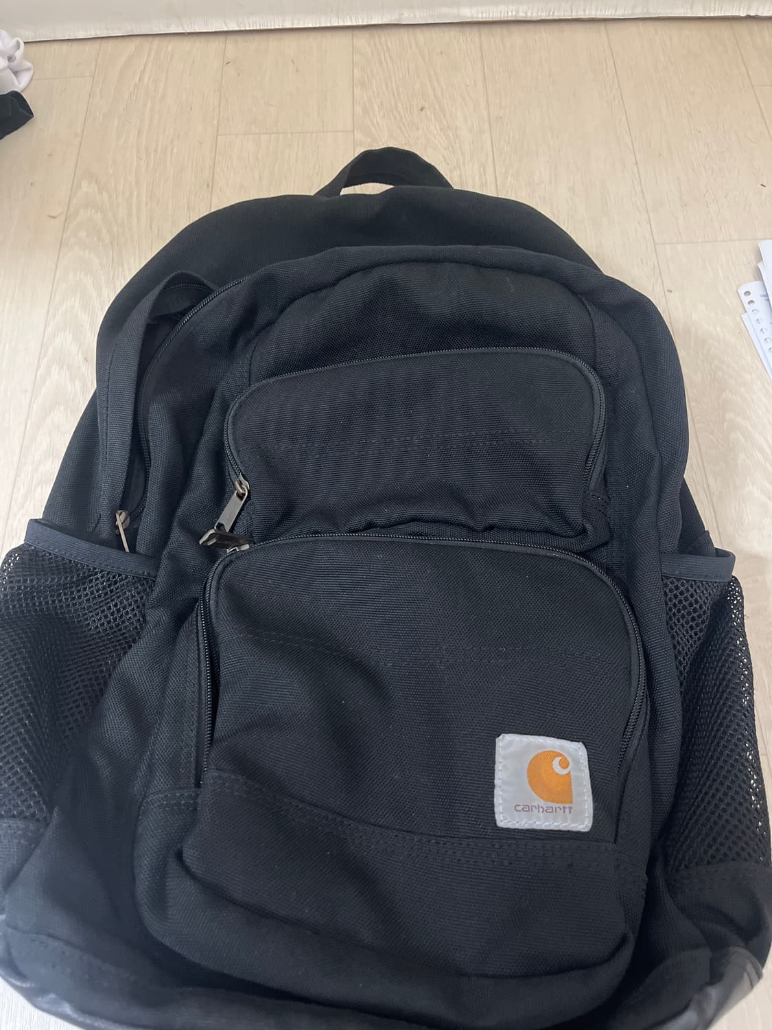 칼하트 레거시 스탠다드 워크 백팩 블랙 상품이미지1