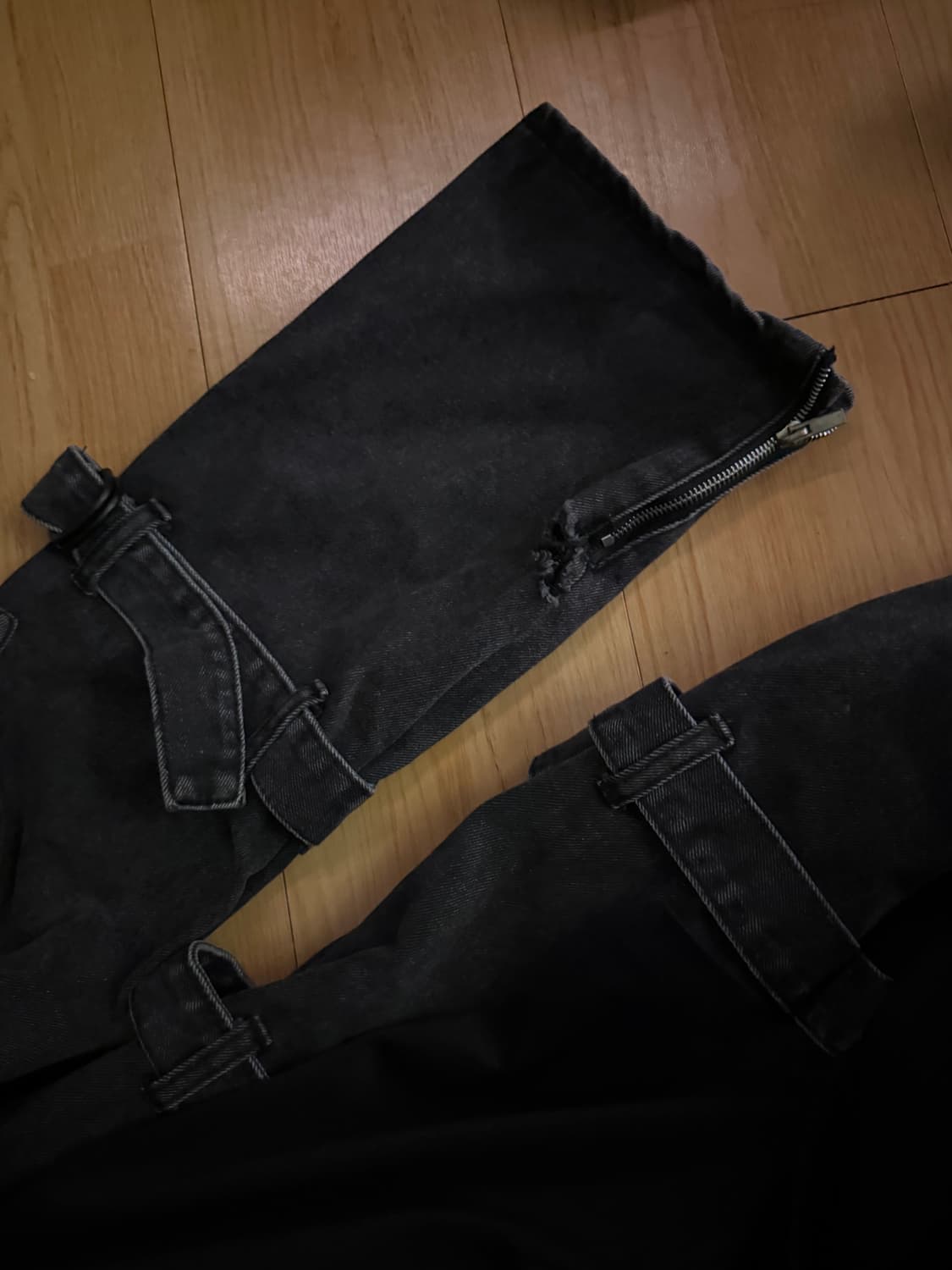 빈티지 데님 진 (오피움, 펑크, 그런지 스타일) 상품이미지4