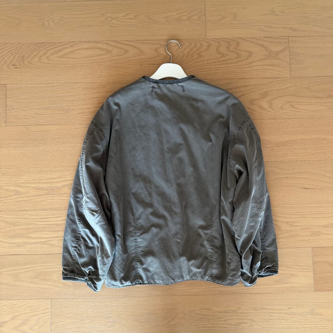 [2] 폴리테루 리버시블 라이너 자켓 그레이 상품이미지3