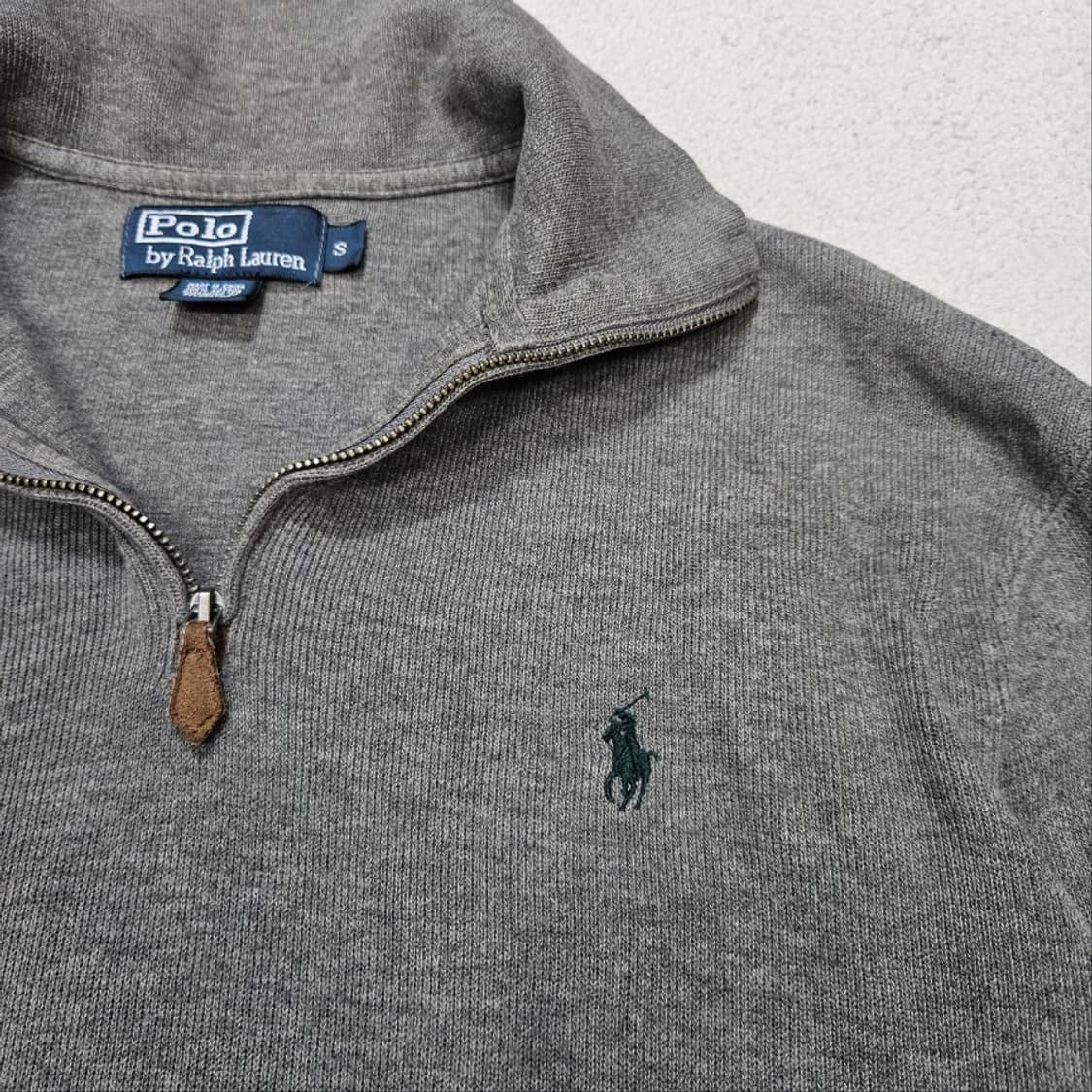 폴로 랄프 로렌 반집업 니트 S 상품이미지3