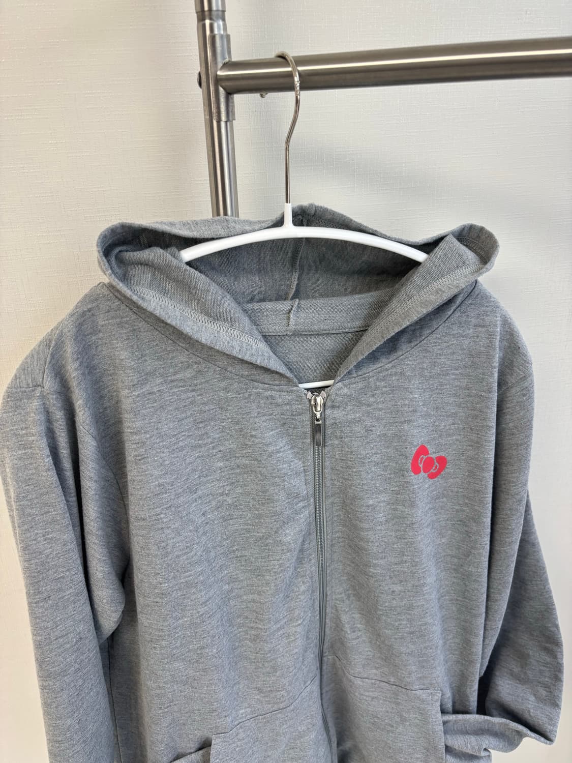 헬로키티 런던 리본 베이직 후드집업 상품이미지3