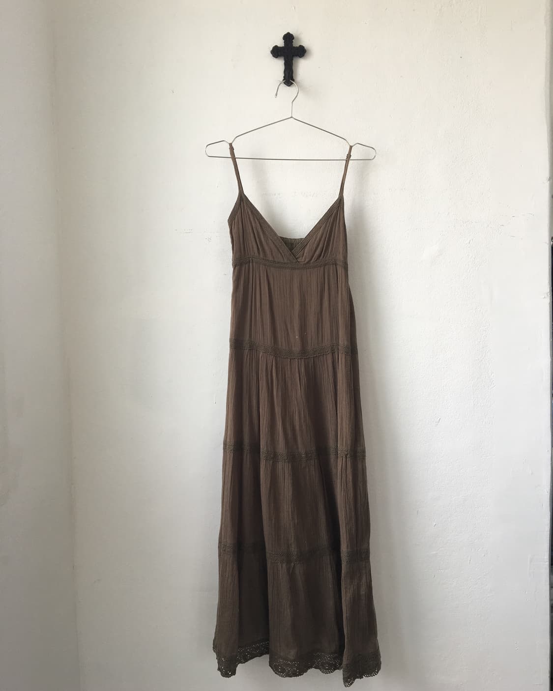 Crochet layer sleeveless onepiece 상품이미지2