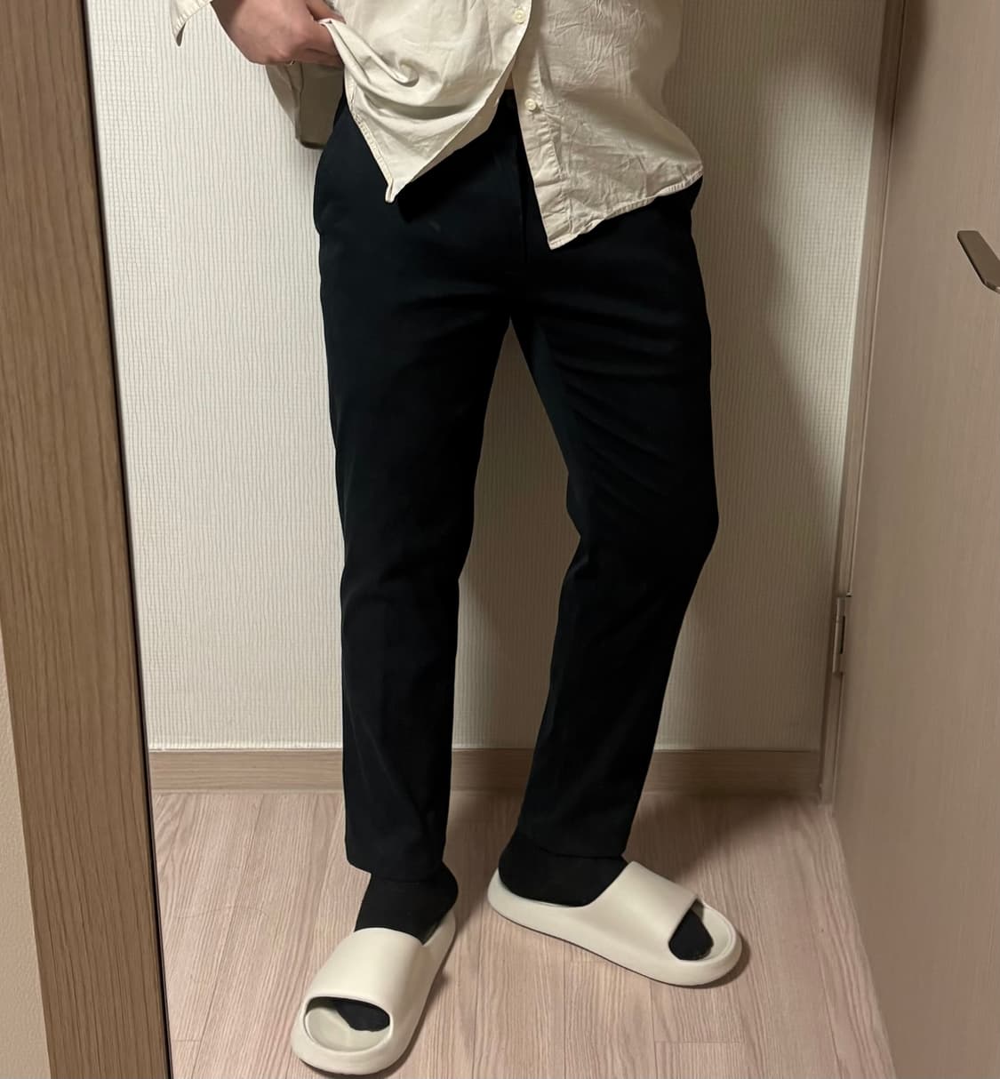 정품 폴로 랄프로렌 블랙 치노팬츠 스판 면바지 30인치 상품이미지1