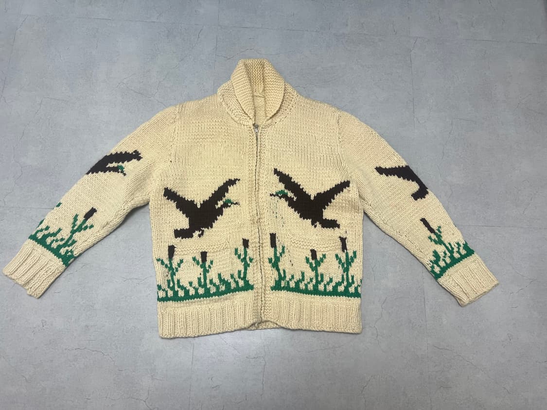 1960s 빈티지 울 코위찬 판매 합니다 상품이미지1