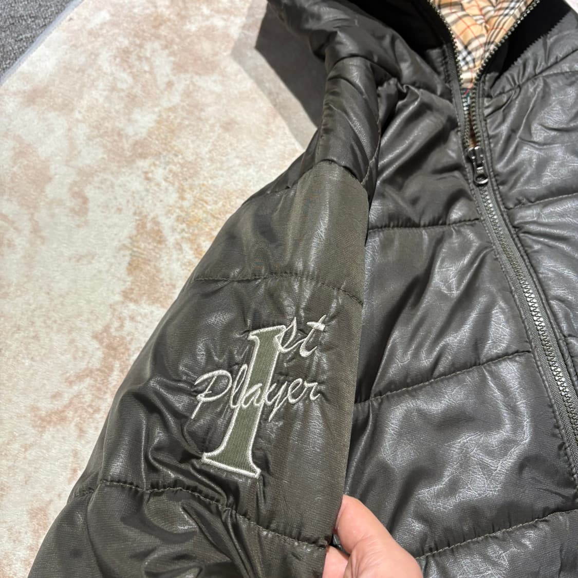 빈폴 빈티지 후드패딩 자켓 상품이미지5