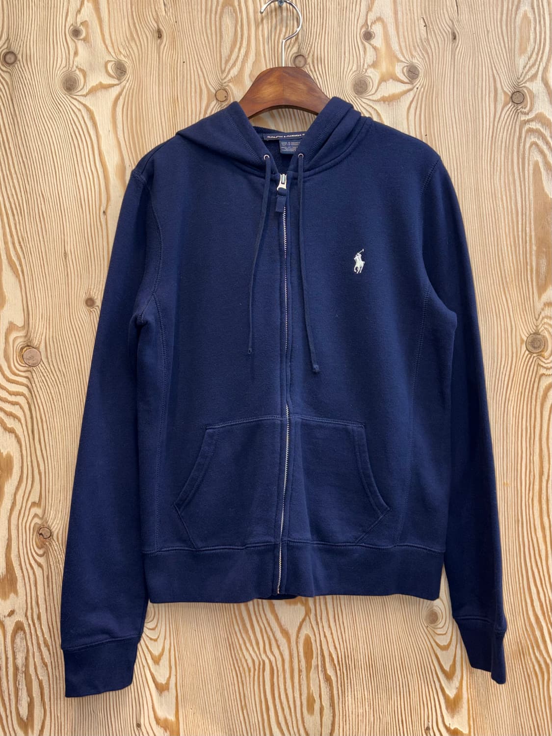 폴로 랄프로렌 우먼 후드집업 네이비  상품이미지1