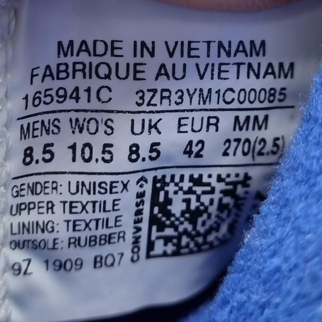 컨버스 척테일러 고어텍스 소호 기모 하이탑270 상품이미지6