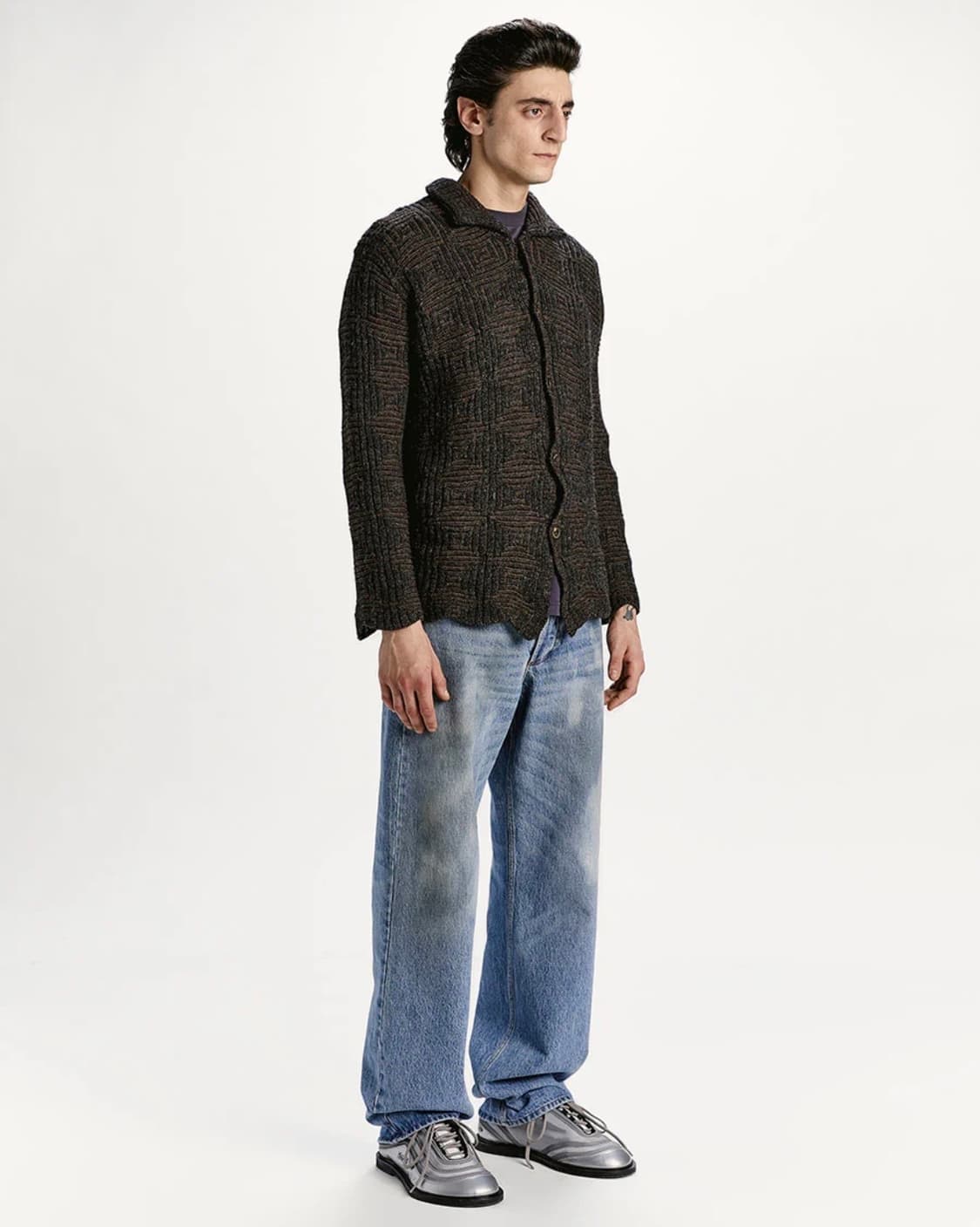 [L]마리아노 24fw Monghidoro 가디건/그레이 그린 상품이미지4