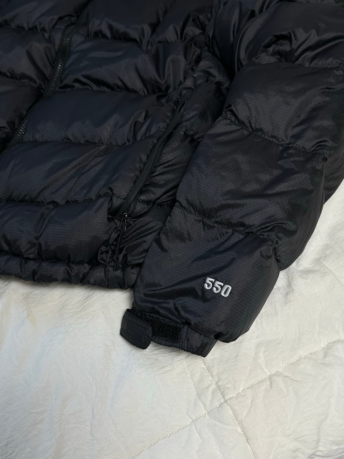 노스페이스 550 구스다운 경량패딩 블록 라지 상품이미지3