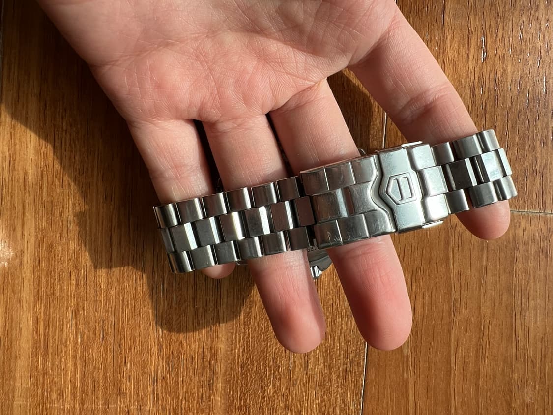 태그호이어 빈티지 프로페셔널 38mm 검판 wk1110 상품이미지6