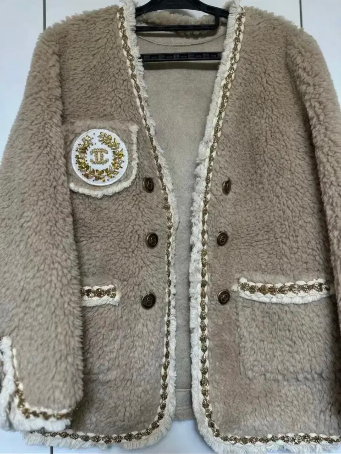 수입웰메이드 테디 베어 무스탕뽀글이자켓 상품이미지2