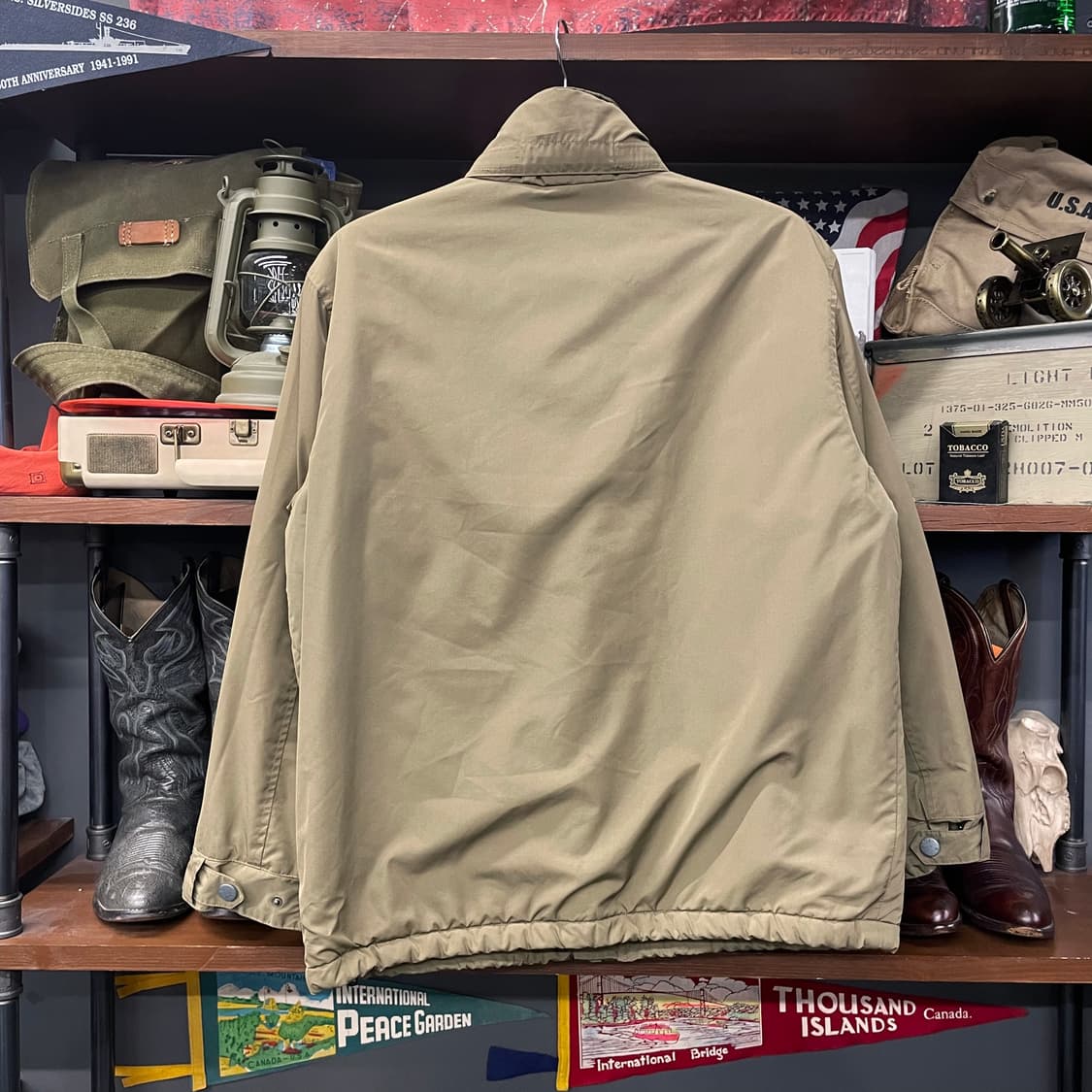 00s 폴로 랄프로렌 스윙탑 블루종 후드 내장 페리 자켓 N204 상품이미지2