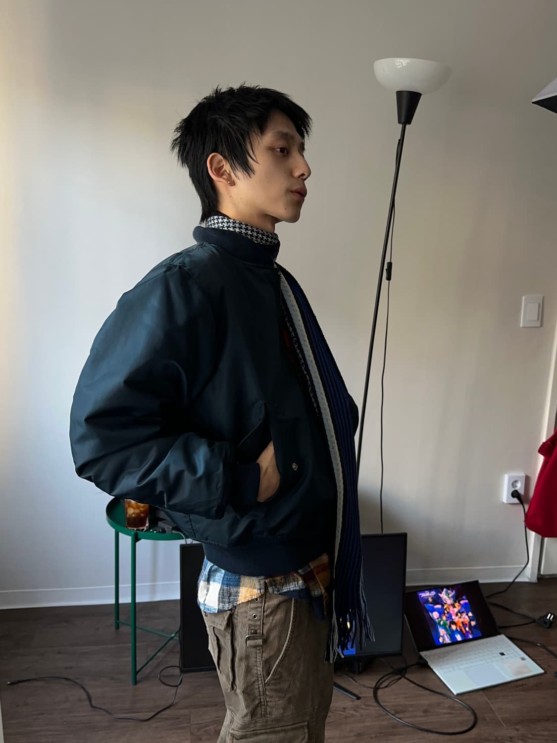 T's Company 리버서블 봄버 상품이미지3