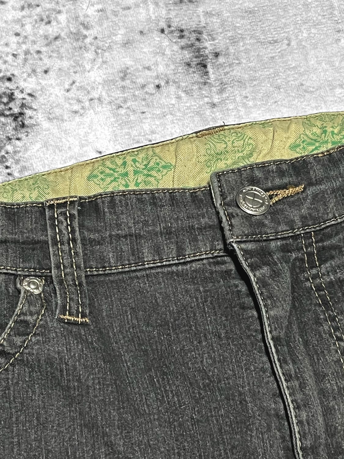 00s oriental graphic denim  상품이미지4