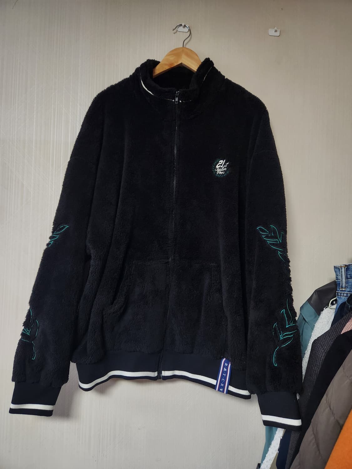 로맨틱크라운 남성 플리스 집업자켓 XL 상품이미지4