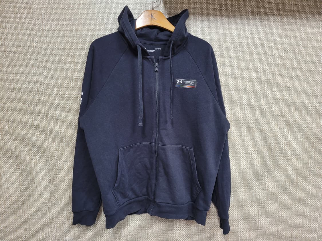 L 100사이즈 언더아머 후드 집업 자켓 상품이미지1