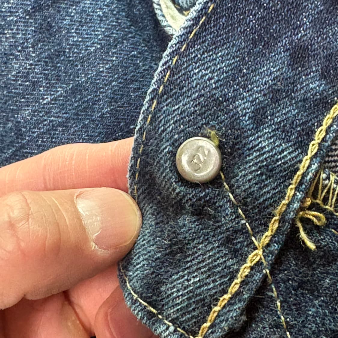 리바이스 503B 빅E 셀비지 데님 34x36 상품이미지4