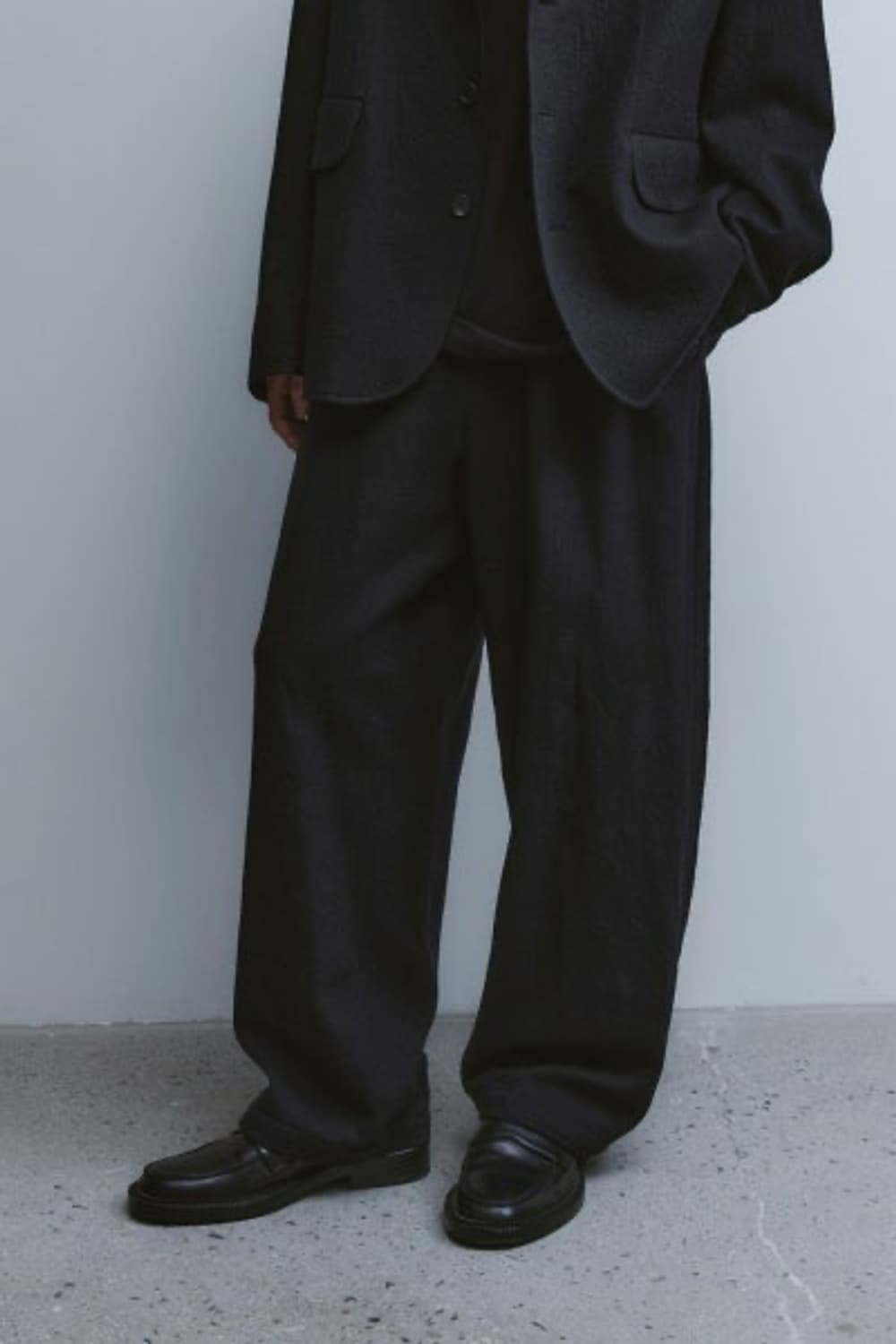 유스 울코튼 테이처드 팬츠 상품이미지1