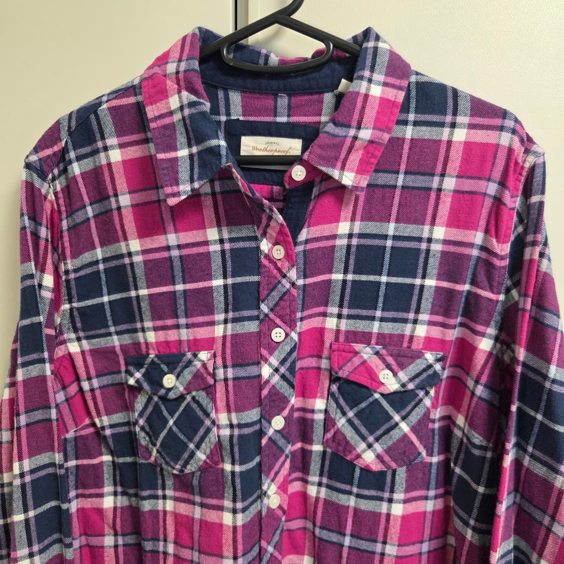 Weather proof 아메리칸 플란넬 체크 셔츠 L(100) 상품이미지2