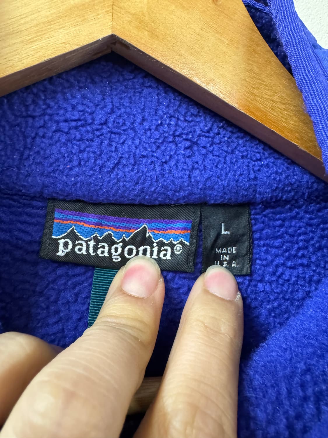 파타고니아 신칠라 90s usa 풀집업 상품이미지4