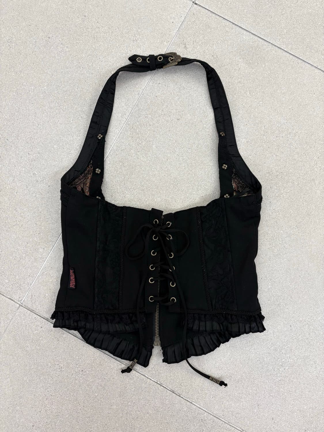 오즈온 코르셋 홀터 상품이미지5