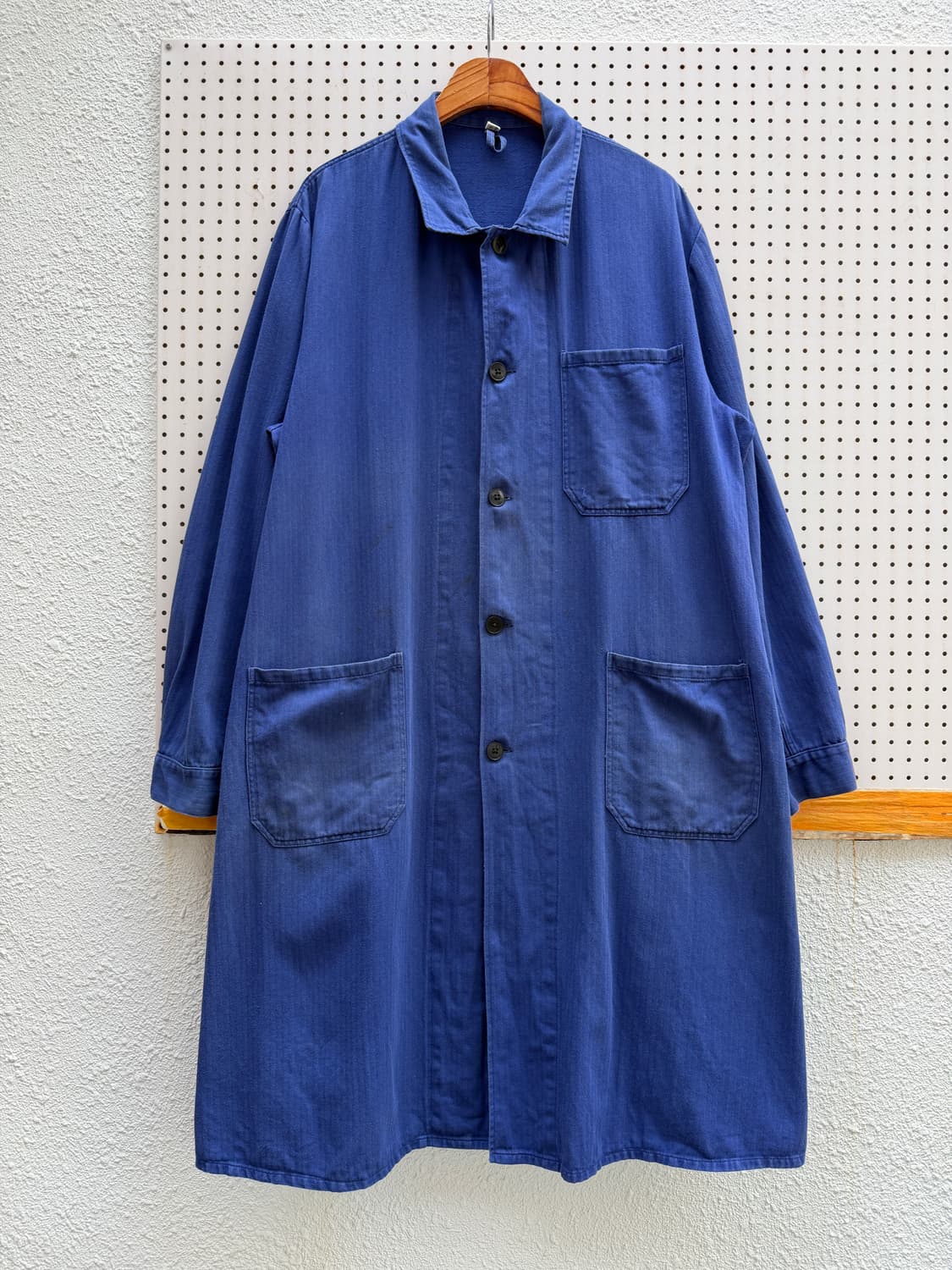 70s HBT OLD EURO ATELIER COAT 헤링본 프렌치샵코트 상품이미지1