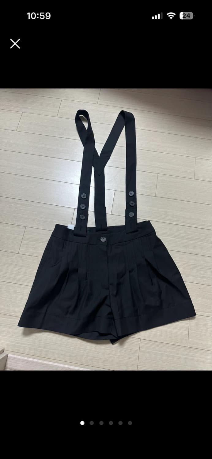 JIAKIM 브랜드의 검정색 반바지 상품이미지1