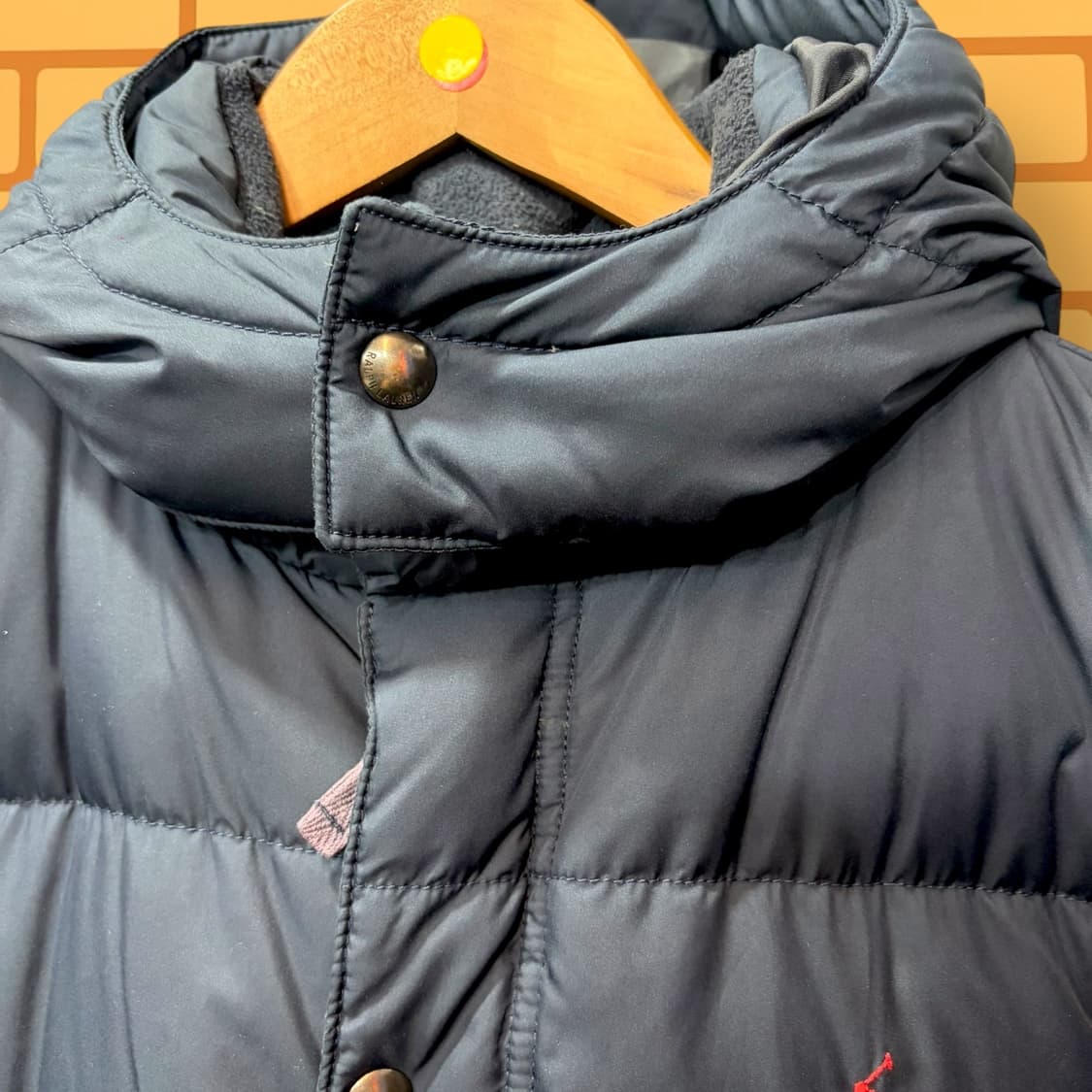 폴로 랄프로렌 네이비 다운 자켓 (L) 상품이미지6