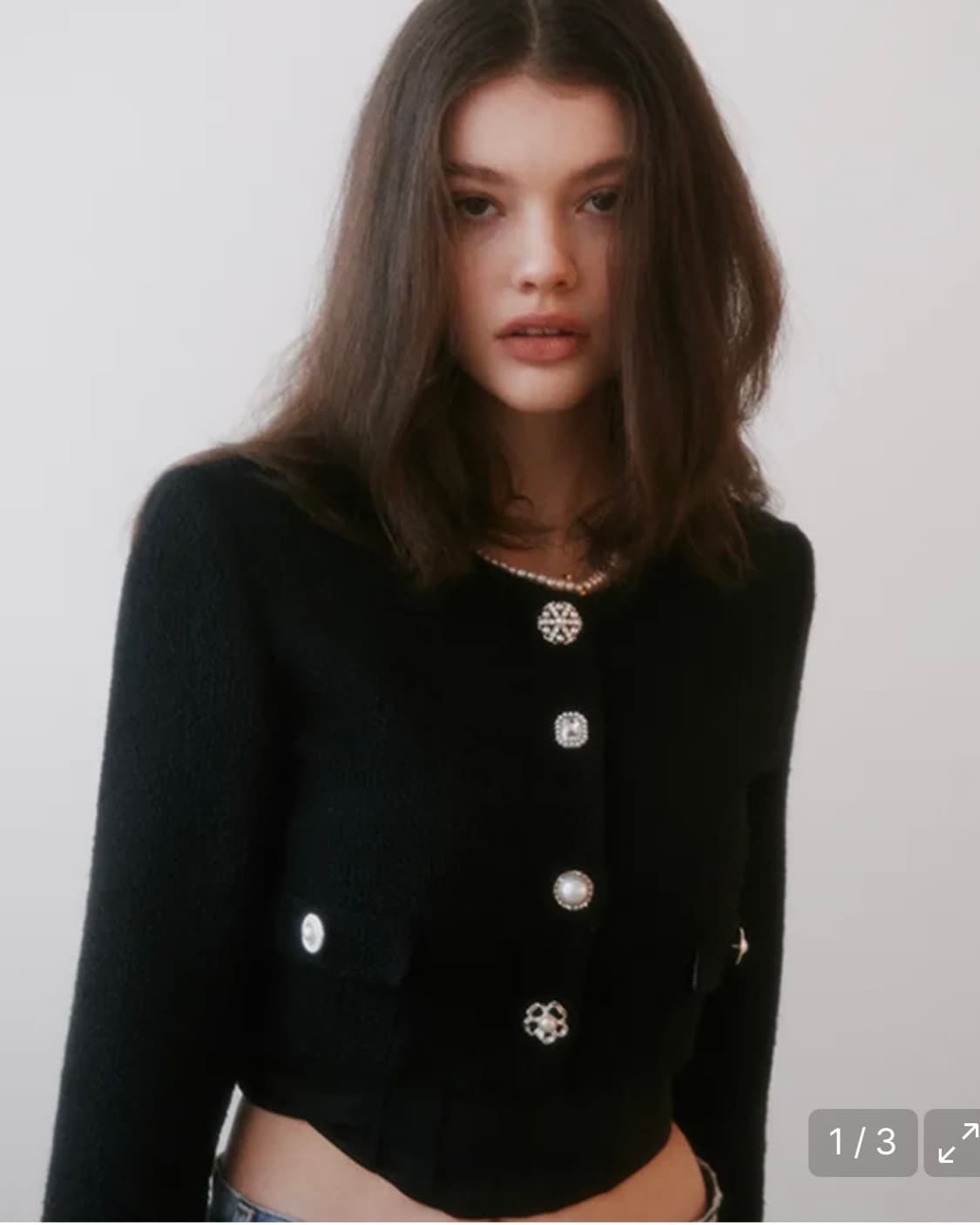 그린버터 트위드 자켓 상품이미지1