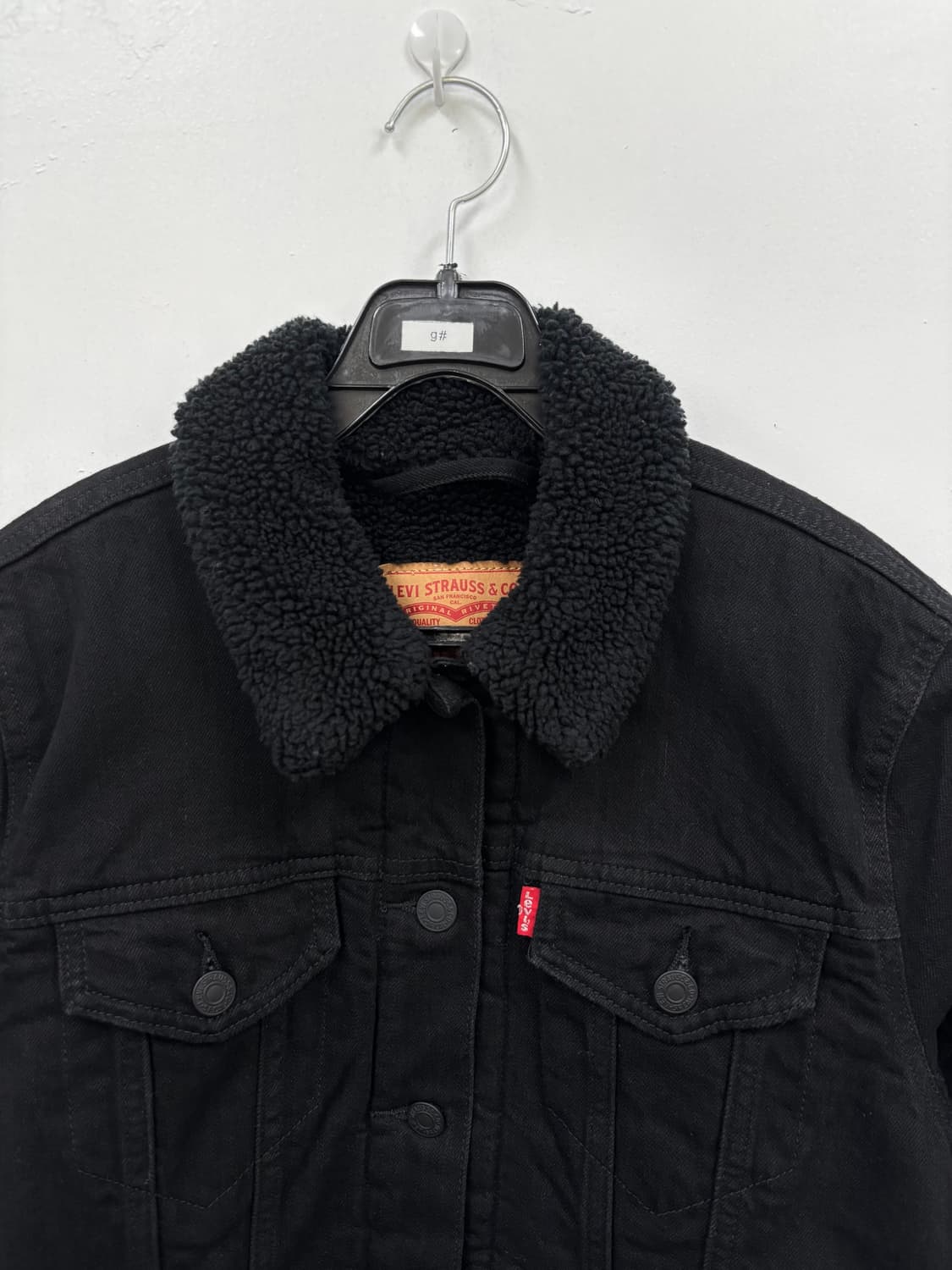 리바이스 우먼 양털 데님자켓 상품이미지3