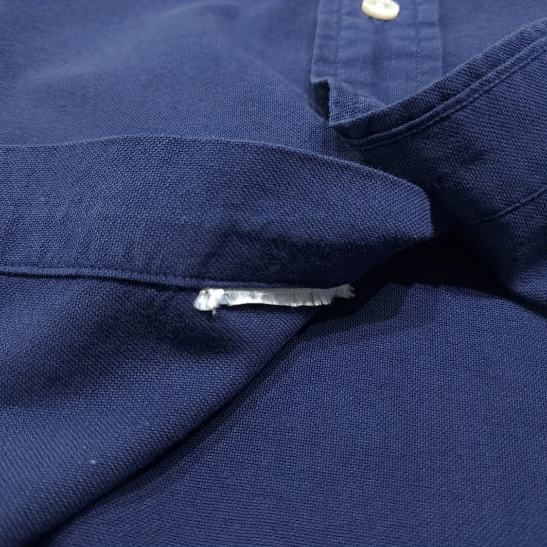 CK091 S 폴로 코튼 버튼다운 네이비 셔츠 남방 상품이미지5