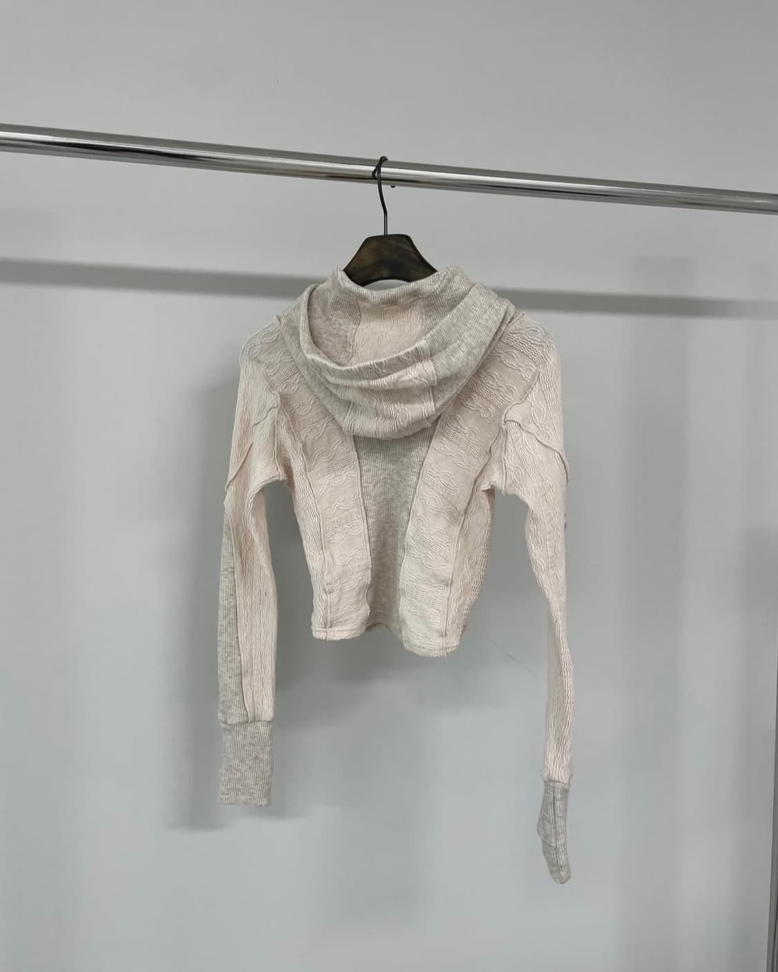 [제니 착용] HYEIN SEO crop hoodie 혜인서 후드티 상품이미지6