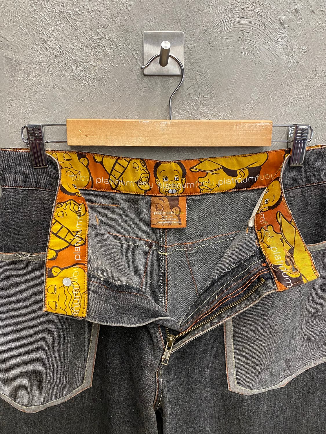 [29] 90s FUBU PLATINUM 후부 플래티넘 데님팬츠 상품이미지9