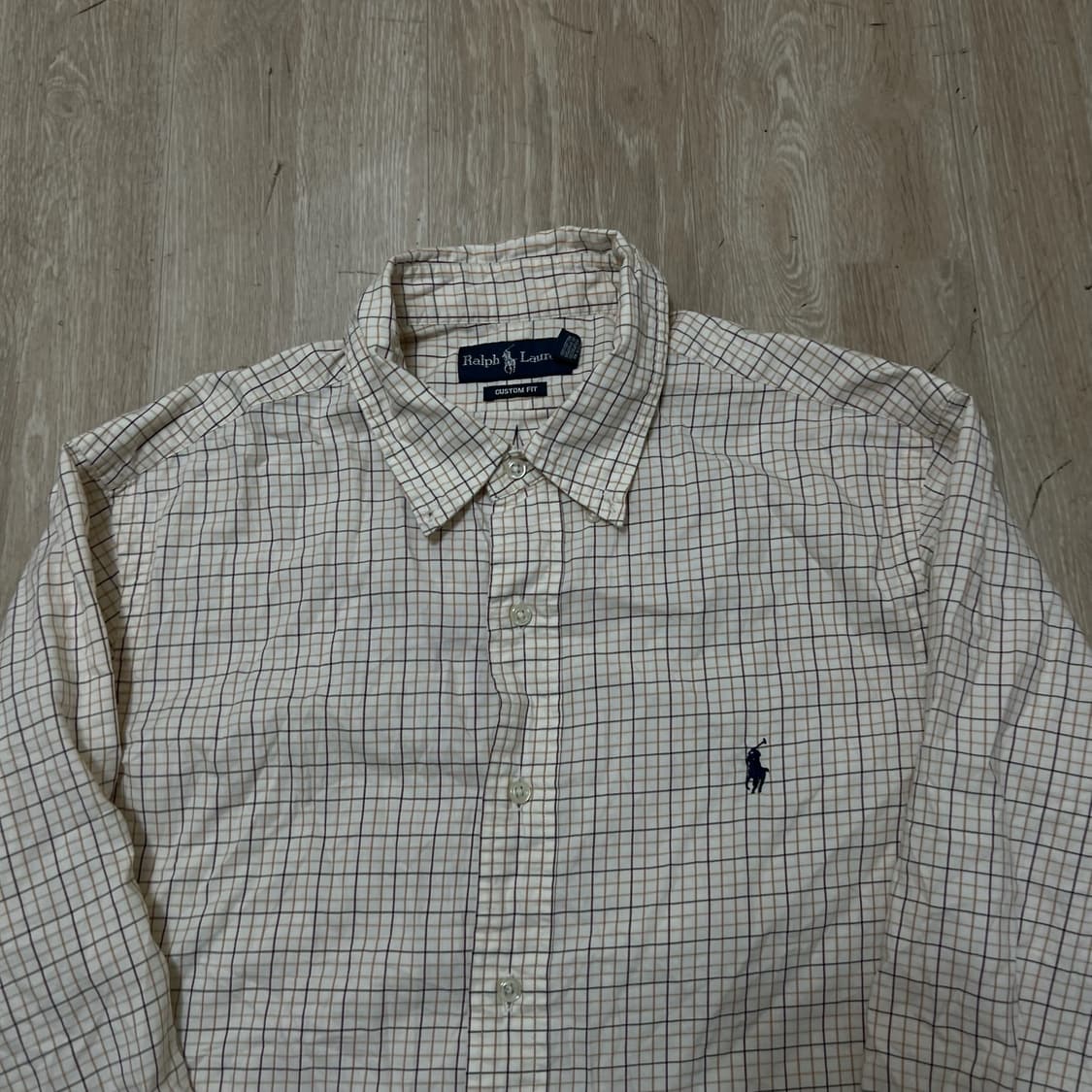 폴로 랄프로렌 버튼다운 체크셔츠 XL/105  상품이미지2