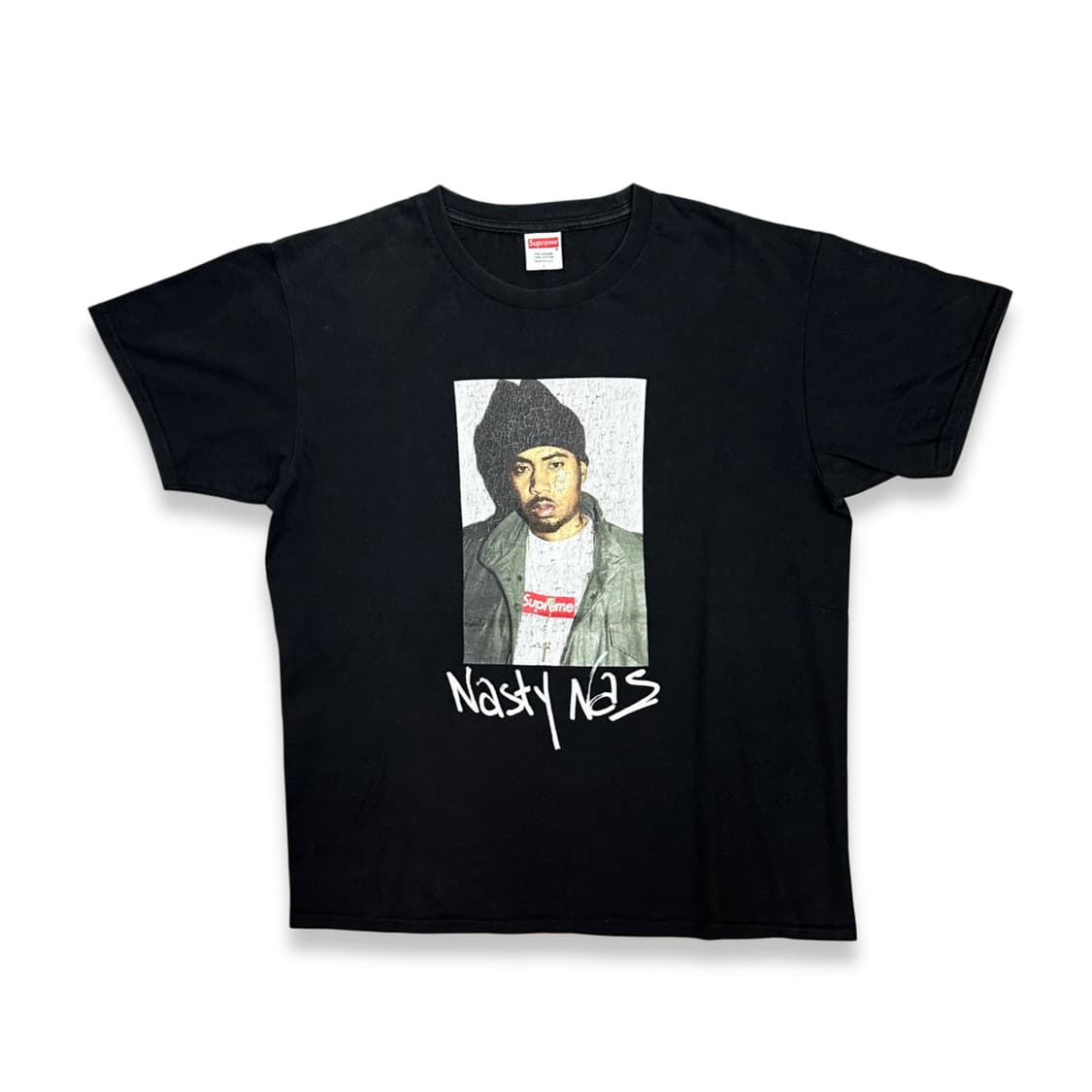Supreme Nasty NAS 포토 티셔츠 L 상품이미지1