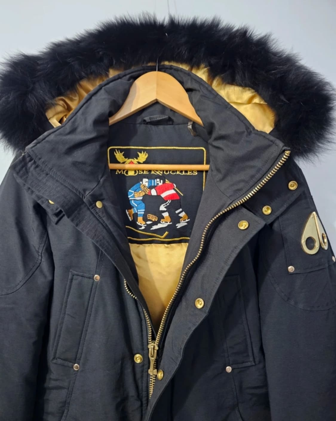 무스너클 금장 스틸링 에디션 패딩 상품이미지3