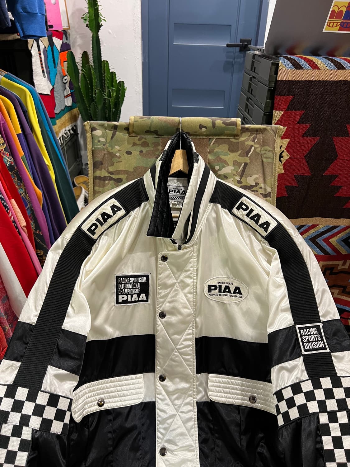 (xxl) 90s PIAA SPORTS 레이싱봄버자켓 상품이미지4