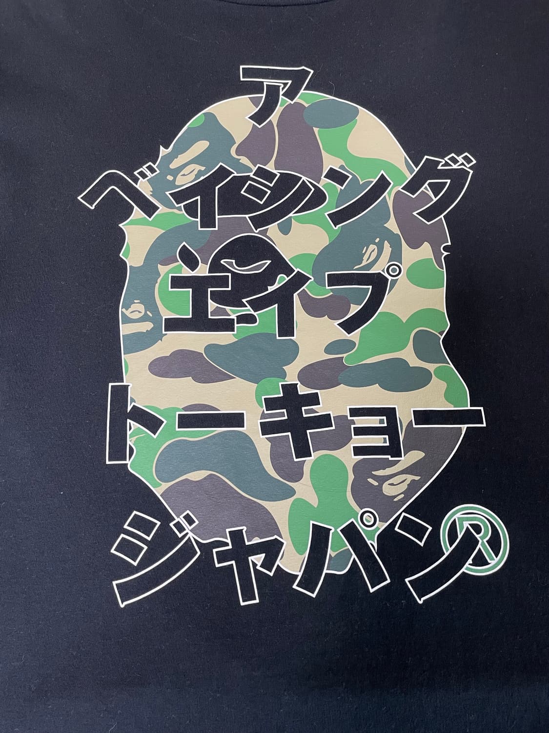 베이프 롱슬리브 ABC카모 XL 상품이미지1